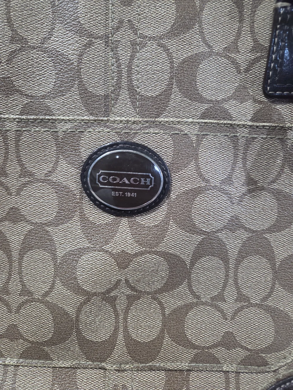 Coach gently used
